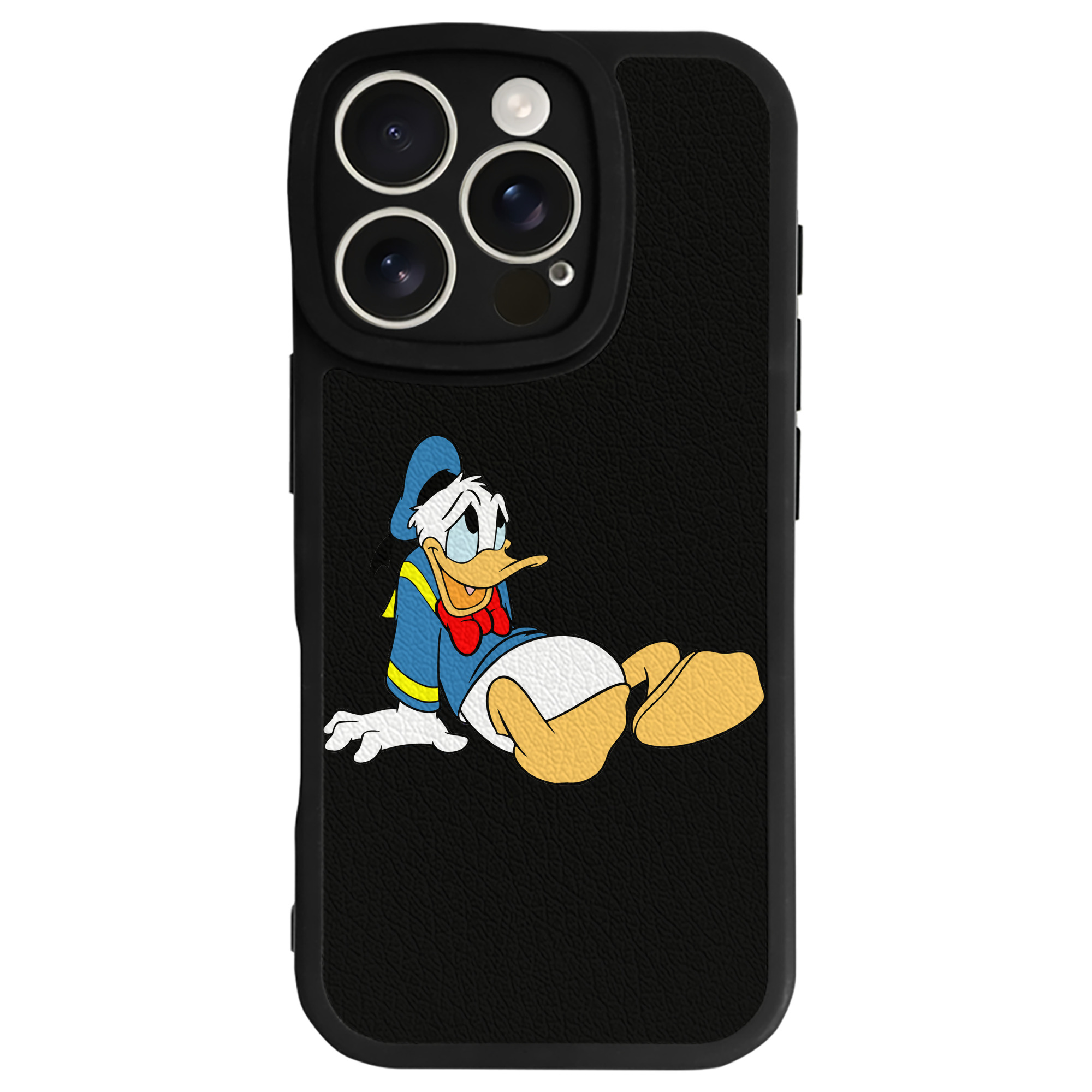 （画像用） ミッキーマウス Mickey Mouse 【iPhone 16シリーズ対応】シリコンスマホケース（レザー調） 材質：シリコン